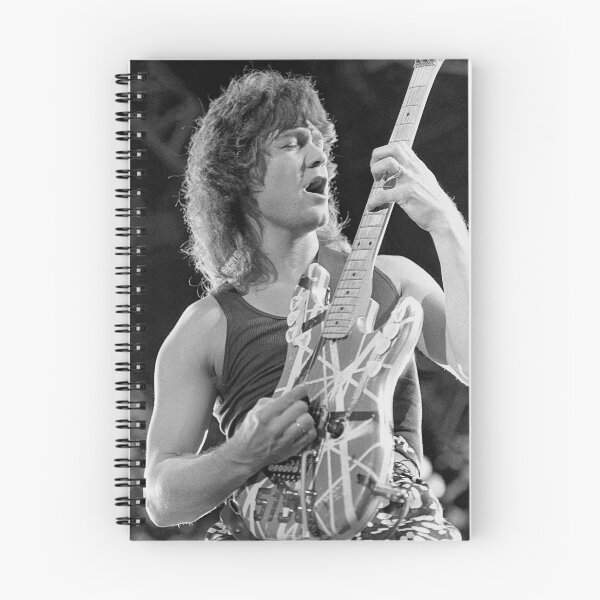 Item preview, Eddie VanHalen - BW Photograph designed and sold by ConcertImages.