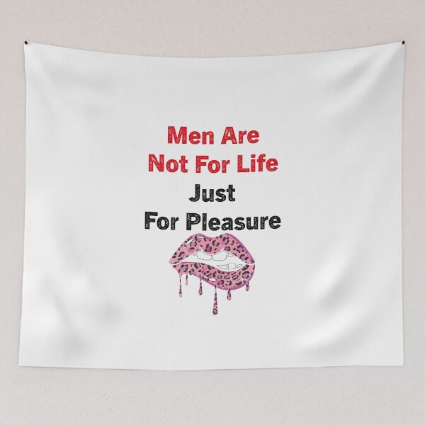 Item preview, Men Are Not For Life Just For Pleasure designed and sold by Zakaria-4.