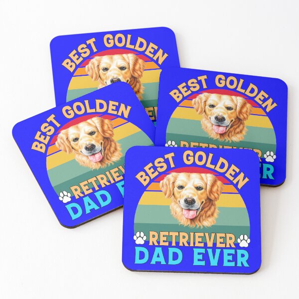Item preview, Golden Retriever Dog Owner Best Golden Retriever Dad Ever designed and sold by fantasticdesign.