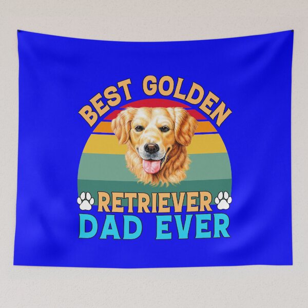 Item preview, Golden Retriever Dog Owner Best Golden Retriever Dad Ever designed and sold by fantasticdesign.