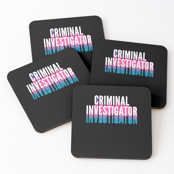 Item preview, Criminal Investigator With Long Gradient Shadow designed and sold by SVPOD.
