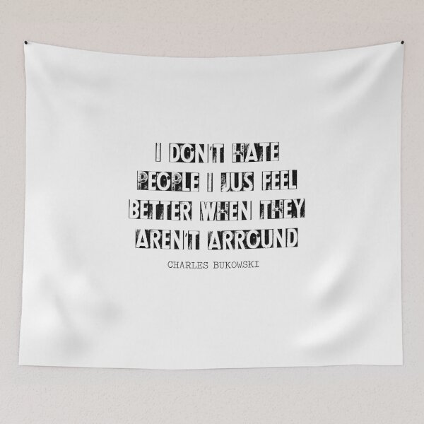 Item preview, Bukowski quotes designed and sold by lua-lluna.