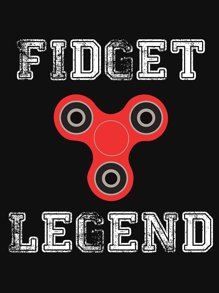 Fidget Legend Tee Shirt for Spinning Masters by OSRandolphGroup