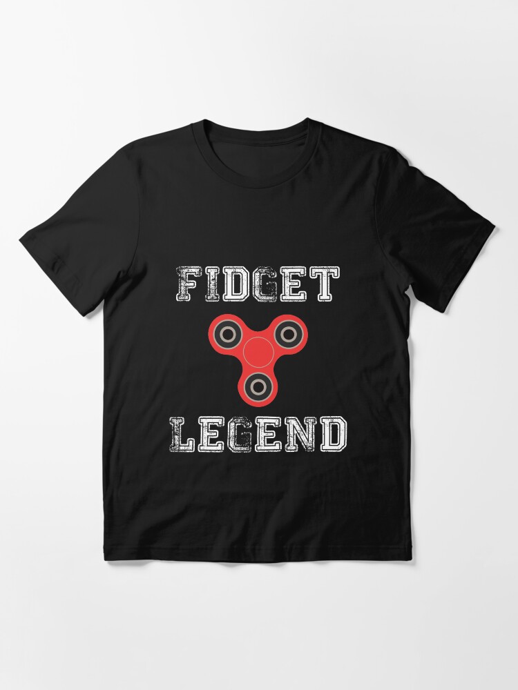 Alternate view of Fidget Legend Tee Shirt for Spinning Masters Essential T-Shirt