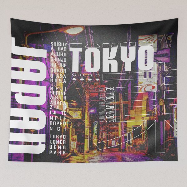 Artikelvorschau, TOKYO entworfen und verkauft von NoonaluDesigns.