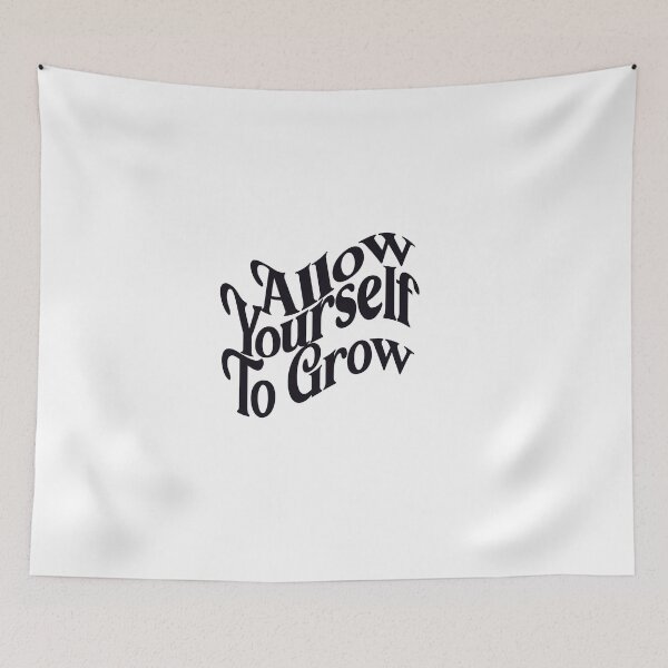 Item preview, Copy of Allow yourself to grow quote inspiration  designed and sold by Gracie_Designs.