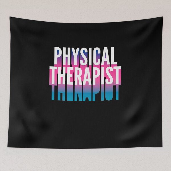 Item preview, Physical Therapist With Long Gradient Shadow designed and sold by SVPOD.