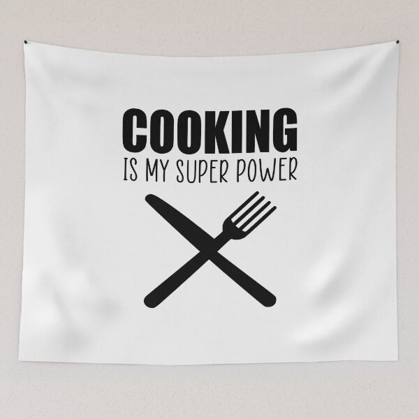 Item preview, Cooking is my superpower designed and sold by Ashtreemeadow.
