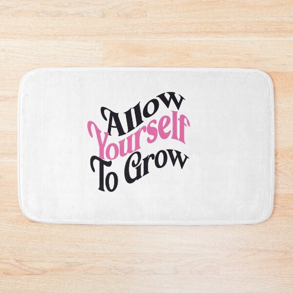 Item preview, Allow yourself to grow quote inspiration  designed and sold by Gracie_Designs.