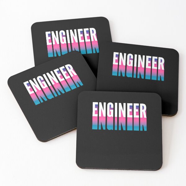 Item preview, Engineer With Long Gradient Shadow designed and sold by SVPOD.