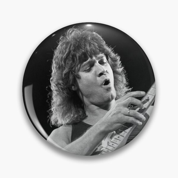 Item preview, Eddie VanHalen - BW Photograph designed and sold by ConcertImages.