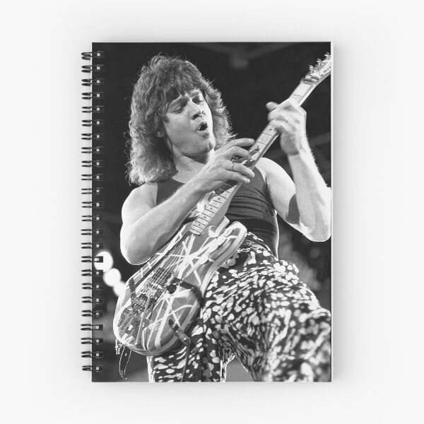 Item preview, Eddie VanHalen - BW Photograph designed and sold by ConcertImages.