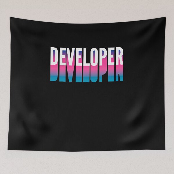 Item preview, Developer With Long Gradient Shadow designed and sold by SVPOD.
