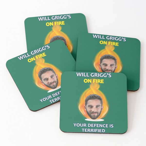 Item preview, Will Grigg's on Fire Your Defence is Terrified designed and sold by KookyCool.
