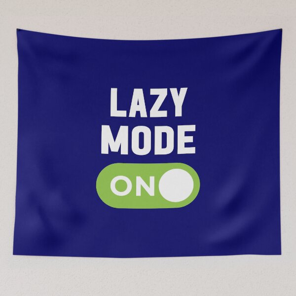 Artikelvorschau, Lazy-Modus an entworfen und verkauft von freshLayer.