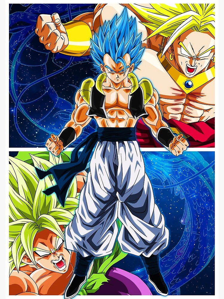 Gogeta blue Poster by Frag57