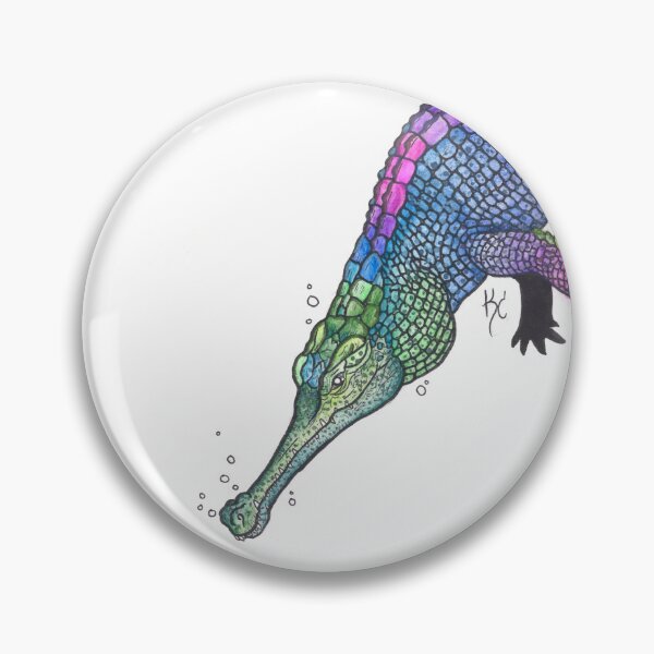 Item preview, Indian Gharial & Snake Headed Fish designed and sold by Katscales86.