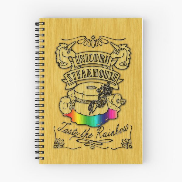 Item preview, Unicorn Steakhouse - Taste the Rainbow designed and sold by BloodyMarvelous.