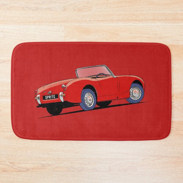 Item preview, Austin Healey bugeye Sprite in red designed and sold by Webazoot Industries - Car Art.