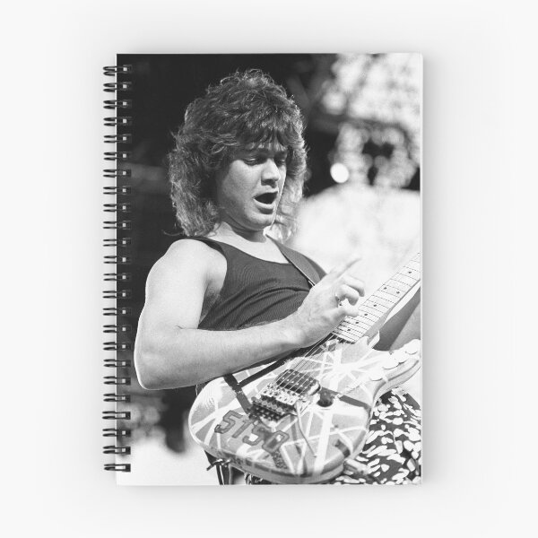 Item preview, Eddie VanHalen - BW Photograph designed and sold by ConcertImages.