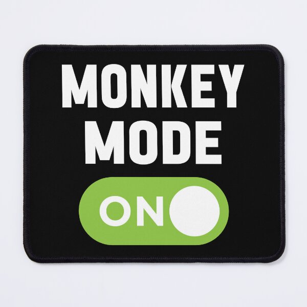 Aperçu de l'œuvre Mode singe activé créée et vendue par freshLayer.