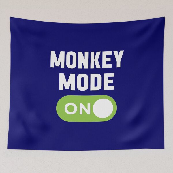 Item preview, Monkey Mode On designed and sold by freshLayer.