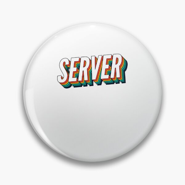Item preview, Server Retro Vintage Label For The Best Server  designed and sold by SVPOD.
