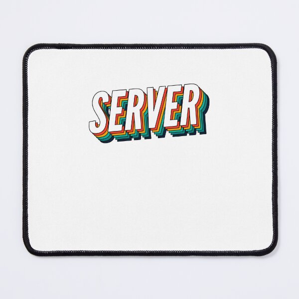 Item preview, Server Retro Vintage Label For The Best Server  designed and sold by SVPOD.