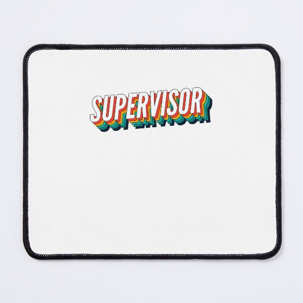Item preview, Supervisor Retro Vintage Label For The Best Supervisor  designed and sold by SVPOD.