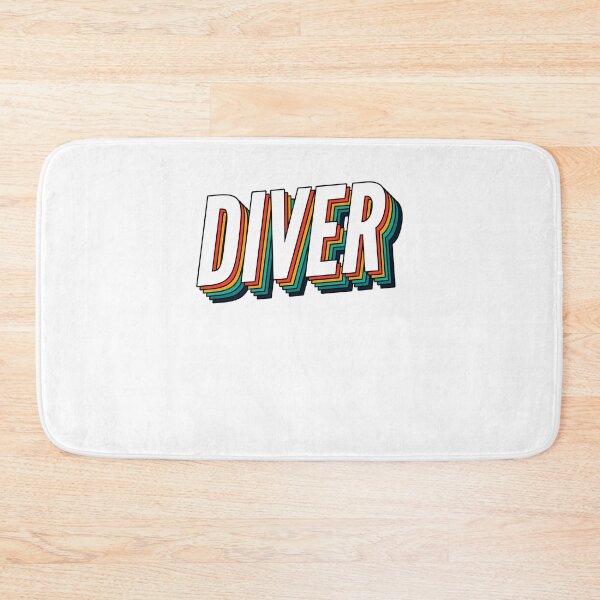 Item preview, Diver Retro Vintage Label para el mejor buceador designed and sold by SVPOD.