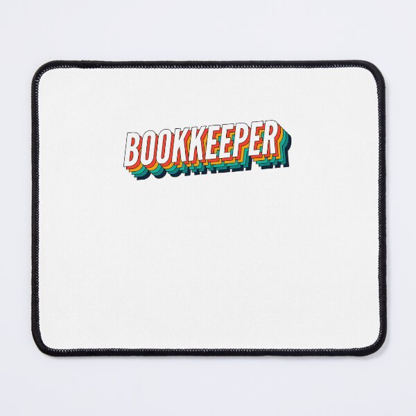 Item preview, Bookkeeper Retro Vintage Label For The Best Bookkeeper designed and sold by SVPOD.