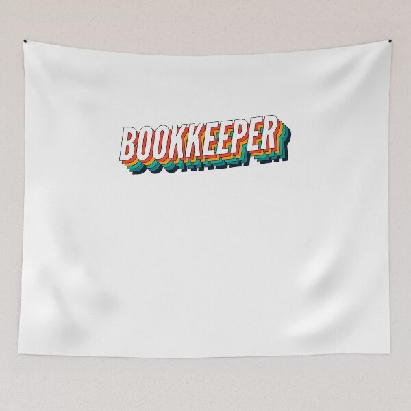 Item preview, Bookkeeper Retro Vintage Label For The Best Bookkeeper  designed and sold by SVPOD.