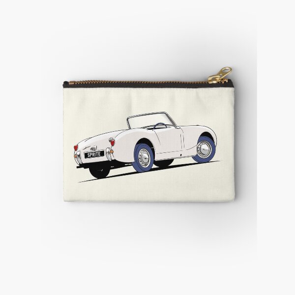 Item preview, Austin Healey 'frog eye' Sprite in White designed and sold by Webazoot Industries - Car Art.