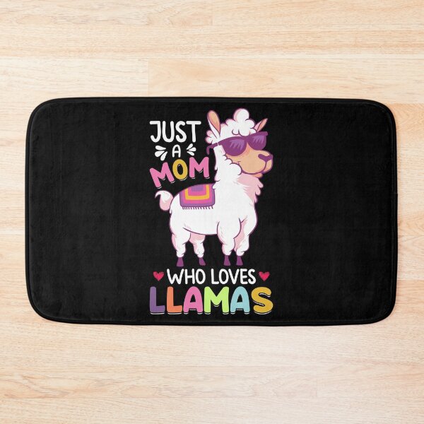 Item preview, Just A Mom Who Loves Llamas Cute Llama Lover Mothers Day designed and sold by haselshirt.