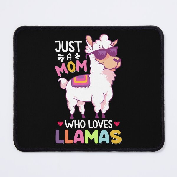 Item preview, Just A Mom Who Loves Llamas Cute Llama Lover Mothers Day designed and sold by haselshirt.