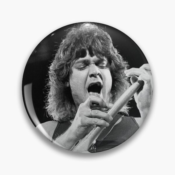 Item preview, Eddie VanHalen - BW Photograph designed and sold by ConcertImages.