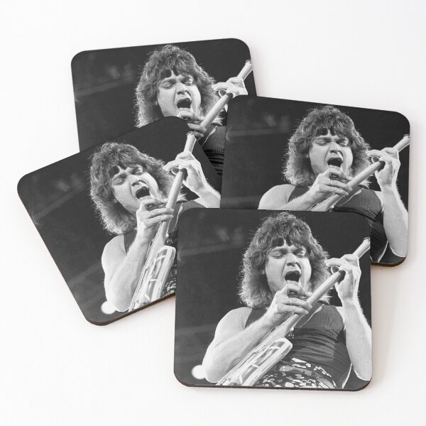 Item preview, Eddie VanHalen - BW Photograph designed and sold by ConcertImages.