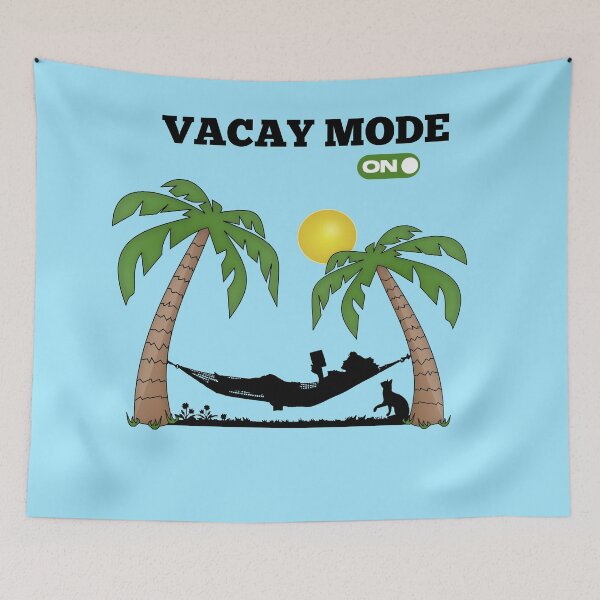 Item preview, VACAY MODE ON - VACATION T SHIRT designed and sold by Danicus666.