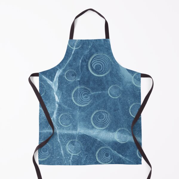 Item preview, Spiral Orbs on Blue Background designed and sold by KarenWoodArt.