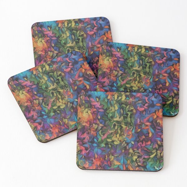 Item preview, Colored leaves designed and sold by catapat60.