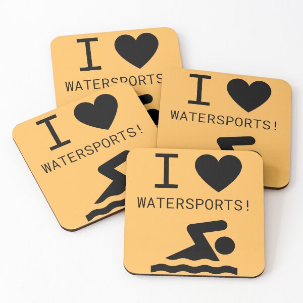 Item preview, I <3 Watersports! designed and sold by revenantrage.