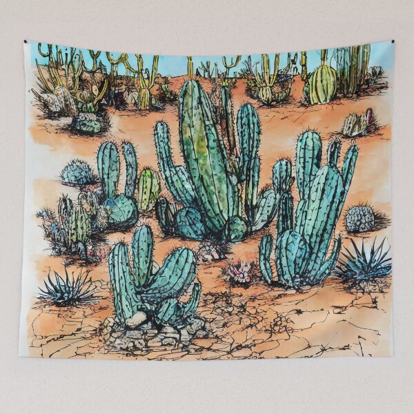 Item preview, Cactus Desert 03 designed and sold by Brendan Arthur Ring.