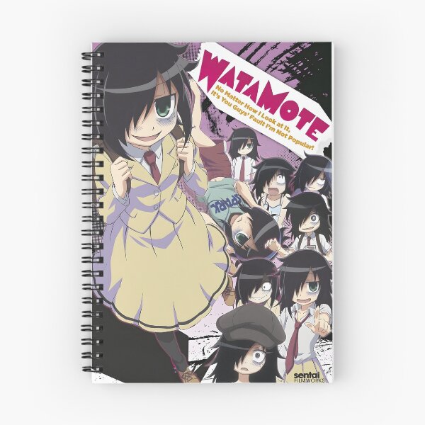 Item preview, WATAMOTE Tomoko Kuroki poster designed and sold by blayse.