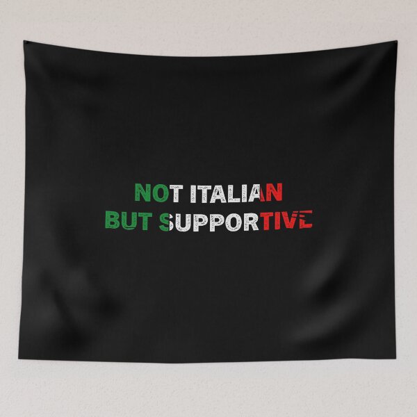 Item preview, Not Italian But Supportive designed and sold by Zakaria-4.