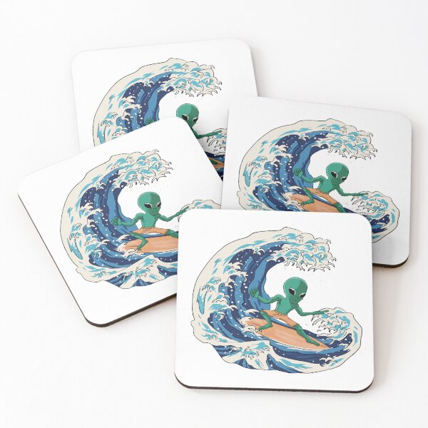 Item preview, Alien Surfer designed and sold by bennetthuskers.