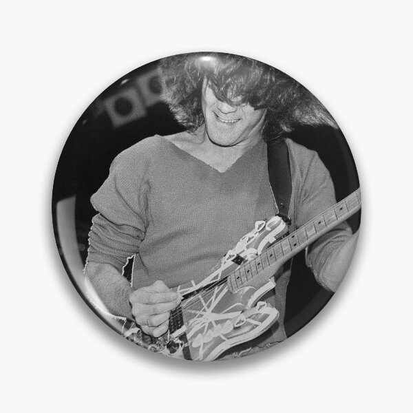 Aperçu de l'œuvre Eddie VanHalen - Photographie NB créée et vendue par ConcertImages.