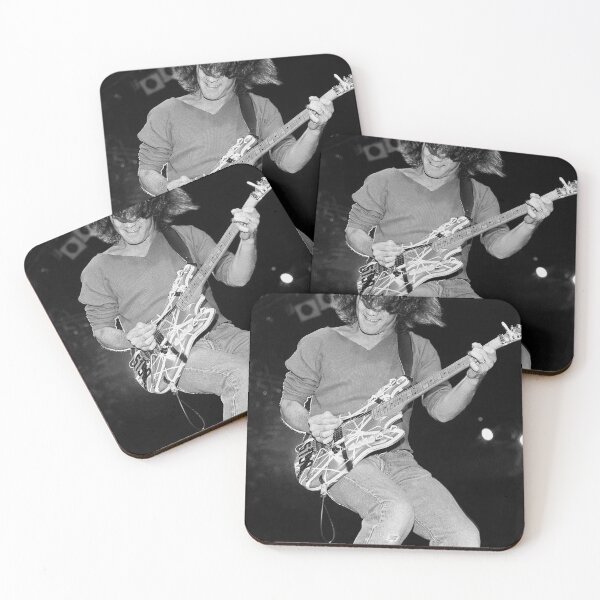 Item preview, Eddie VanHalen - BW Photograph designed and sold by ConcertImages.