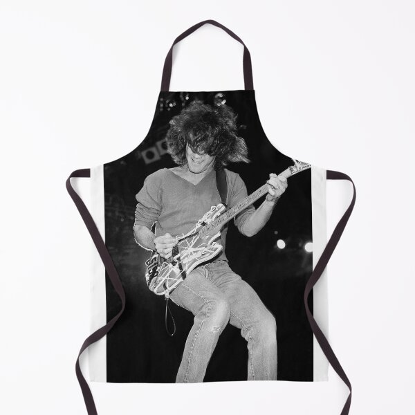 Item preview, Eddie VanHalen - BW Photograph designed and sold by ConcertImages.