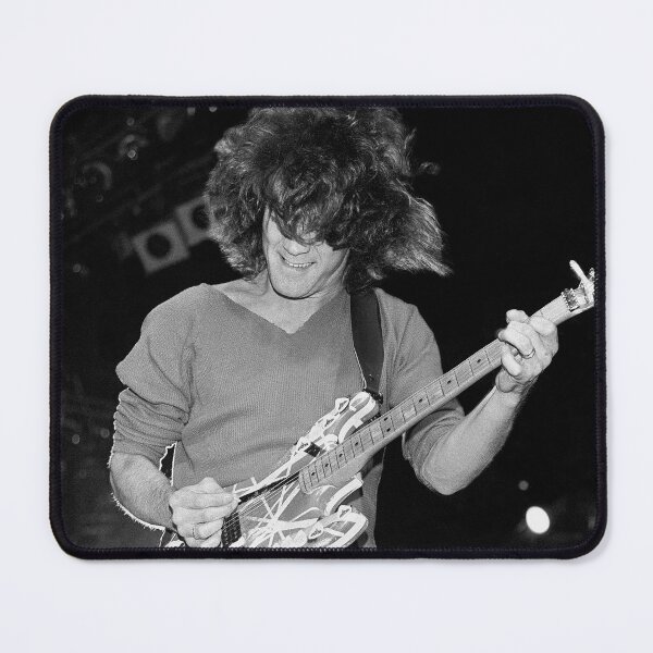 Item preview, Eddie VanHalen - BW Photograph designed and sold by ConcertImages.