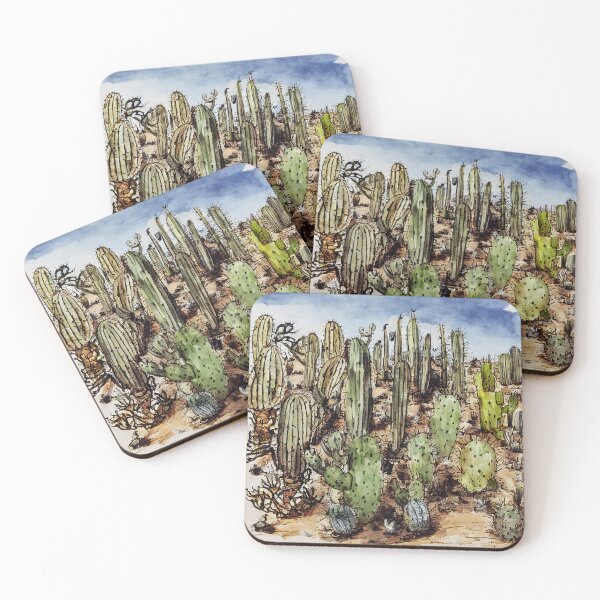 Item preview, Cactus Desert #4 designed and sold by Brendan Arthur Ring.